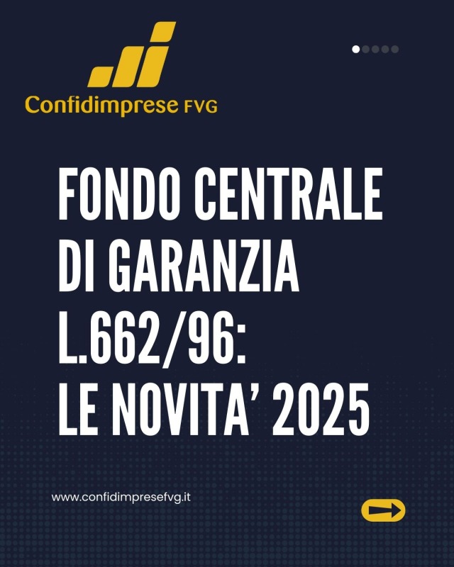 Fondo Centrale di Garanzia: Novità 2025